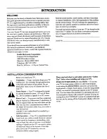 Preview for 4 page of Zenith SYSTEM 3 Series Operating Manual & Warranty