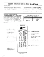 Preview for 13 page of Zenith SYSTEM 3 Series Operating Manual & Warranty