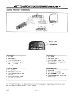 Предварительный просмотр 24 страницы Zenith System 3 Z25X31 Operating Manual & Warranty