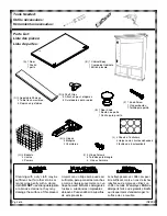 Preview for 2 page of Zenith TH22CH Assembly Instructions Manual