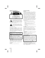 Preview for 2 page of Zenith VCS442 Installation And Operating Manual