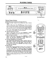 Preview for 23 page of Zenith VR2135  and warranty Operating Manual And Warranty