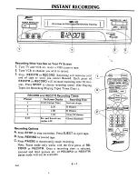 Preview for 24 page of Zenith VR2135  and warranty Operating Manual And Warranty