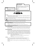 Preview for 2 page of Zenith VRA423 Operating Manual