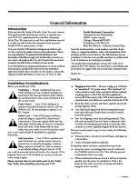 Preview for 3 page of Zenith VRL4270HF Operating Manual & Warranty