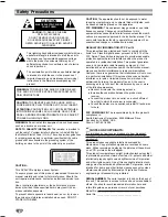 Preview for 2 page of Zenith XBV342 Installation And Operating Manual