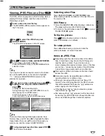 Preview for 33 page of Zenith XBV342 Installation And Operating Manual