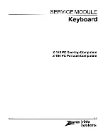 Предварительный просмотр 34 страницы Zenith Z-100 PC series Service Manual