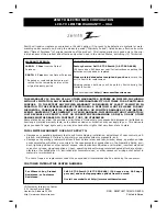 Preview for 36 page of Zenith Z23LZ5R - 23" Widescreen Flat Panel HD-Ready LCD... Operating Manual