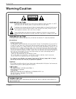 Preview for 2 page of Zenith Z42PX21D Installation And Operating Manual