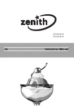 Preview for 1 page of Zenith ZCS4582W Instruction Manual