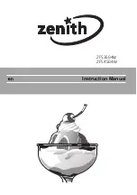 Preview for 1 page of Zenith ZFS3584W Instruction Manual