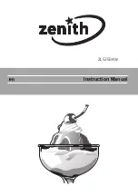 Zenith ZLS3584W Instruction Manual preview