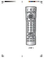 Zenith ZRF1 User Manual preview