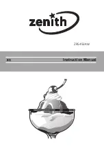 Zenith ZRS4584W Instruction Manual предпросмотр