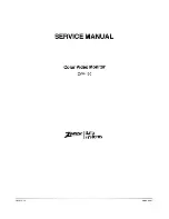 Zenith ZVM-130 Service Manual предпросмотр