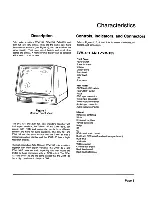 Предварительный просмотр 5 страницы Zenith ZVM-131 Service Manual