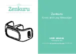 Zenkuru Knee and Leg Massager User Manual preview