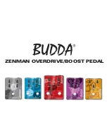 Zenman Budda User Manual preview