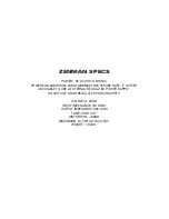 Preview for 25 page of Zenman Budda User Manual