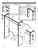 Preview for 4 page of Zenna Home 694181 Assembly Instructions Manual