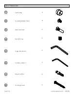 Предварительный просмотр 4 страницы Zenna Home 72D2ALBNL Assembly Instructions Manual