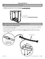 Предварительный просмотр 8 страницы Zenna Home 72D2ALBNL Assembly Instructions Manual