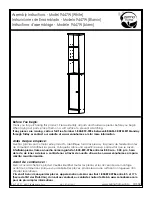 Предварительный просмотр 1 страницы Zenna Home 9447W Assembly Instructions Manual