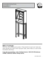 Предварительный просмотр 1 страницы Zenna Home E5429GY Assembly Instructions Manual