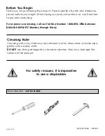 Предварительный просмотр 2 страницы Zenna Home E9834CH Assembly Instructions Manual