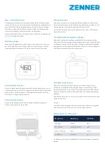 Preview for 2 page of Zenner CO2 INDICATOR L868 ID A Manual