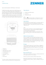 Preview for 4 page of Zenner CO2 INDICATOR L868 ID A Manual