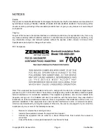 Preview for 3 page of Zenner Stealth Reader 100-0023-001 User Manual