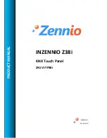 Zennio InZennio Z38i Product Manual preview