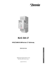 Zennio KLIC-DA LT User Manual preview