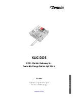 Preview for 1 page of Zennio KLIC-DD3 User Manual