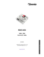 Zennio KLIC-LG1 User Manual preview