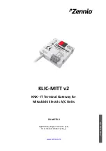 Zennio KLIC-MITT v2 Manual preview