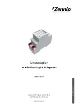 Zennio Linecoupler ZN1SY-LCTP User Manual предпросмотр