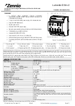 Zennio Lumento DX4 v2 Technical Documentation preview