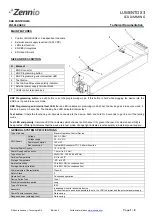 Zennio LUMENTO X3 Technical Documentation предпросмотр