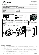 Предварительный просмотр 2 страницы Zennio LUMENTO X4 Technical Documentation