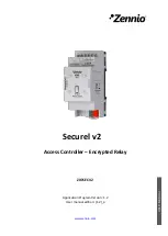 Предварительный просмотр 1 страницы Zennio Securel v2 User Manual