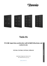 Zennio Tecla XL X10 User Manual preview