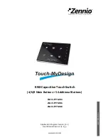 Zennio Touch-MyDesign ZN1VI-TPTMD4 User Manual preview