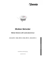 Предварительный просмотр 1 страницы Zennio ZN1IO-DETEC User Manual