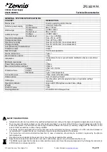 Preview for 2 page of Zennio ZN1PS-160MPA Quick Start Manual