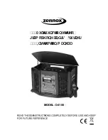 Zennox D4100 Instruction Manual preview