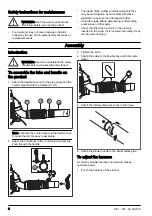 Предварительный просмотр 8 страницы Zenoah 967997802 Operator'S Manual