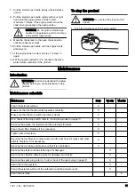 Предварительный просмотр 11 страницы Zenoah 967997802 Operator'S Manual